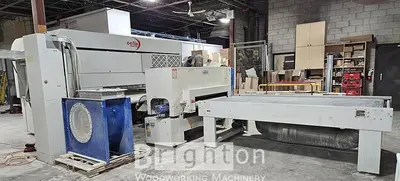 USED 2009 CEFLA MITO USED AUTOMATIC SPRAY FINISHING SYSTEM C/W SORBINI CLEANING BRUSH MACHINE