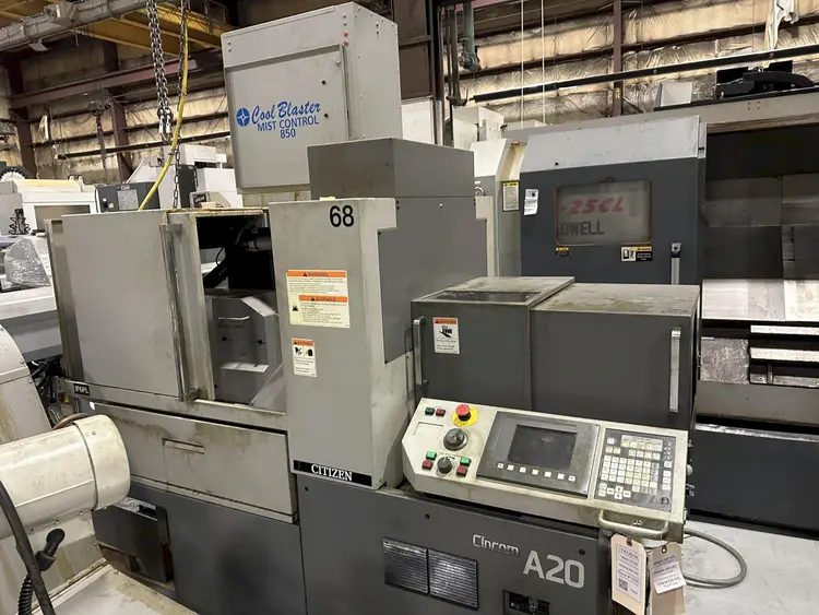 Used 2006 CITIZEN A20 VIPL Swiss Type Automatic Screw Machines Michigan US | Tramar Industries #419482
