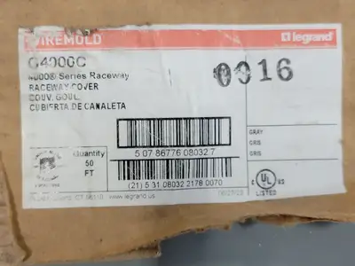 NEW WIREMOLD G4000C