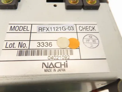Nachi Fujikoshi RFX1121G-03 Robot Servo Drive Unit