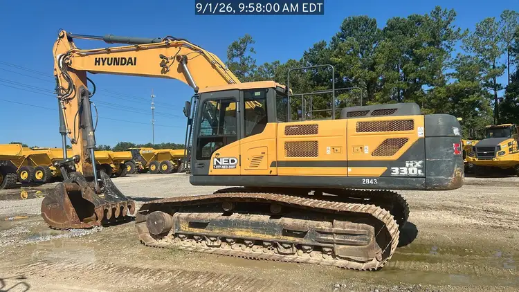 Used 2019 HYUNDAI HX330L Crawler Excavators South Carolina US | National Equipment Dealers #1422490