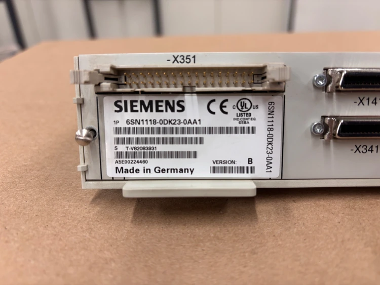 Used 2007 SIEMENS 6SN1118-0DK23-0AA1 Servo Controller Parts Illinois US | Aucto #1322451