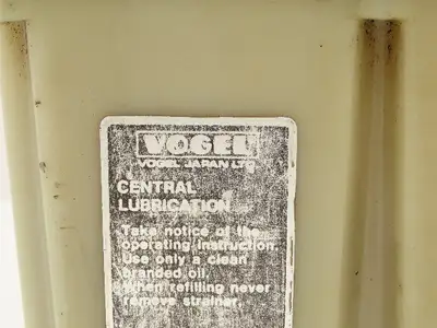 Vogel Lubrication Oil Pump 6 Liter Tank No Cover No Tag Central Lubrication