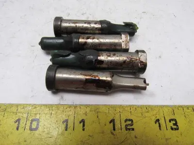 Dayton KJ050 S225 .312 .187 X2  Oblong Hole Punch Die Tooling Press Fit Lot Of 4