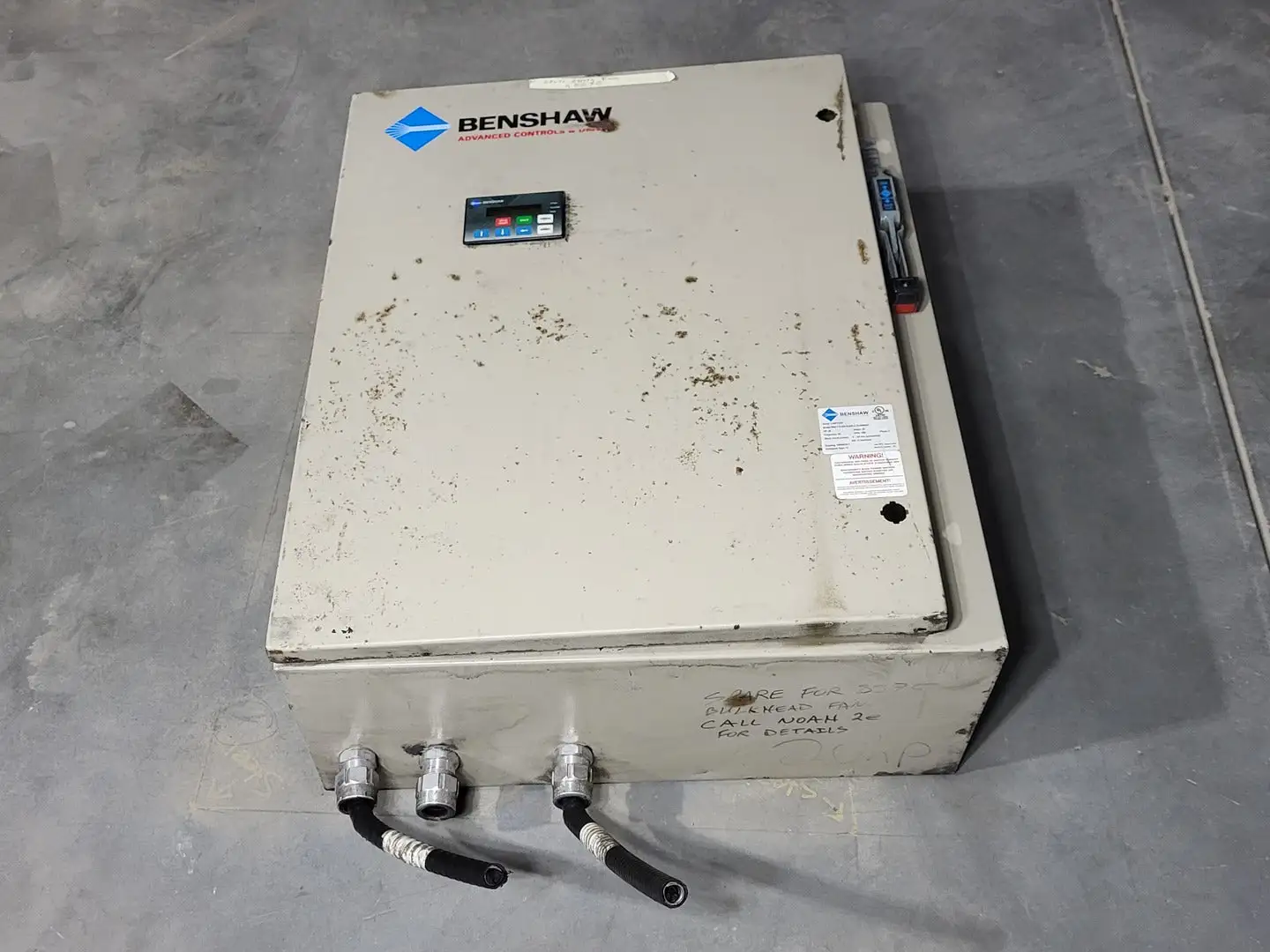 Used BENSHAW RB2-1-S-020-S-600-2-12-0000001 Switchgears British Columbia CA | Lenmark #1427049