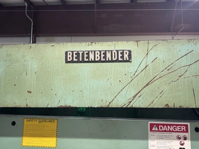 USED 1999 BETENBENDER 10-3/8