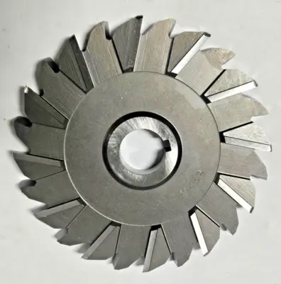 Niagara Milling Cutter 7" x 1-1/16 HIGH SPEED STEEL HSS resharpened