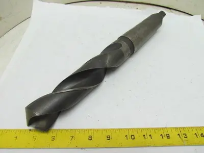 National 1-11/16" Morse Taper No. 5MT Shank Drill Bit 15" OAL