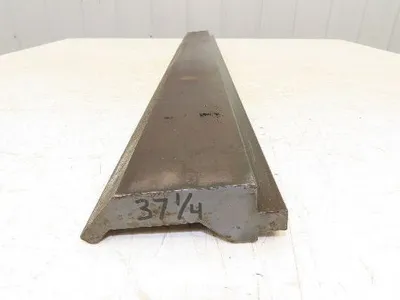 Press Brake Gooseneck Punch Die 37-1/4" Long 90° V 7/16" Finger 3-3/4" H