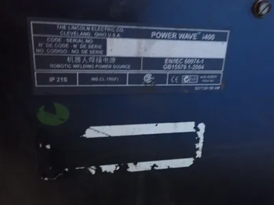 USED LINCOLN ELECTRIC POWER WAVE I400