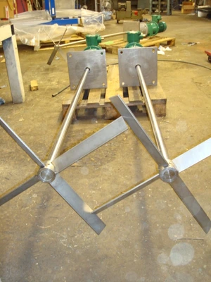 Rigal-Bennett Turbine Stirrer 7.5 kW Flp