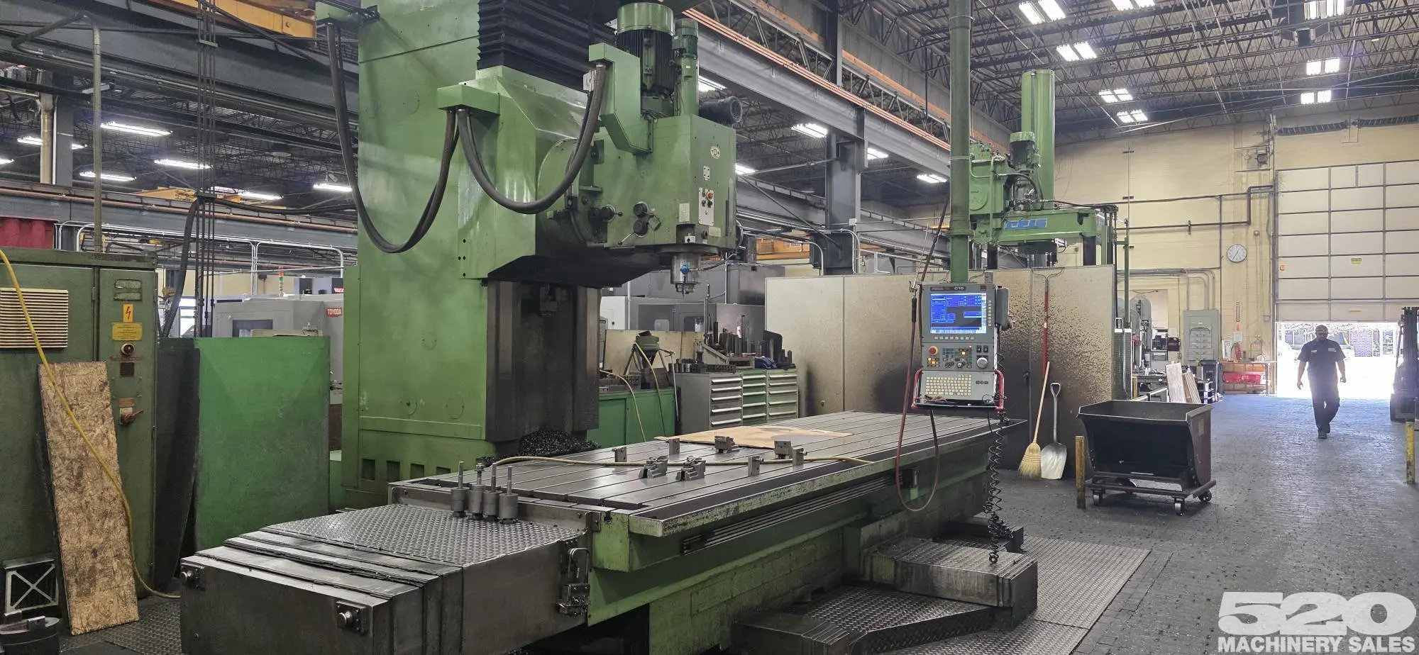DROOP & REIN FSM 1406 D30 w Retrofit FIDIA C10 CNC Control