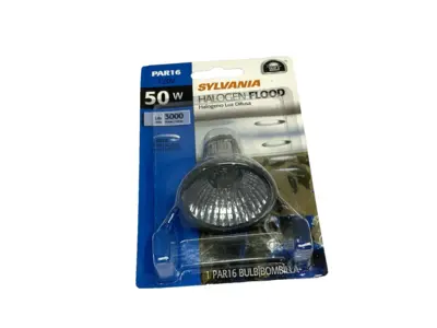New | in-Stock SYLVANIA Flood Light Bulb 120V 50W LOT OF 3 Light Source Equipment Michigan US | Maverick Industrial Sales #1393350