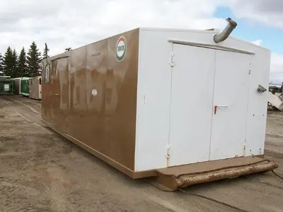 USED OILWELL SA-640-5 TRIPLEX MUD PUMP