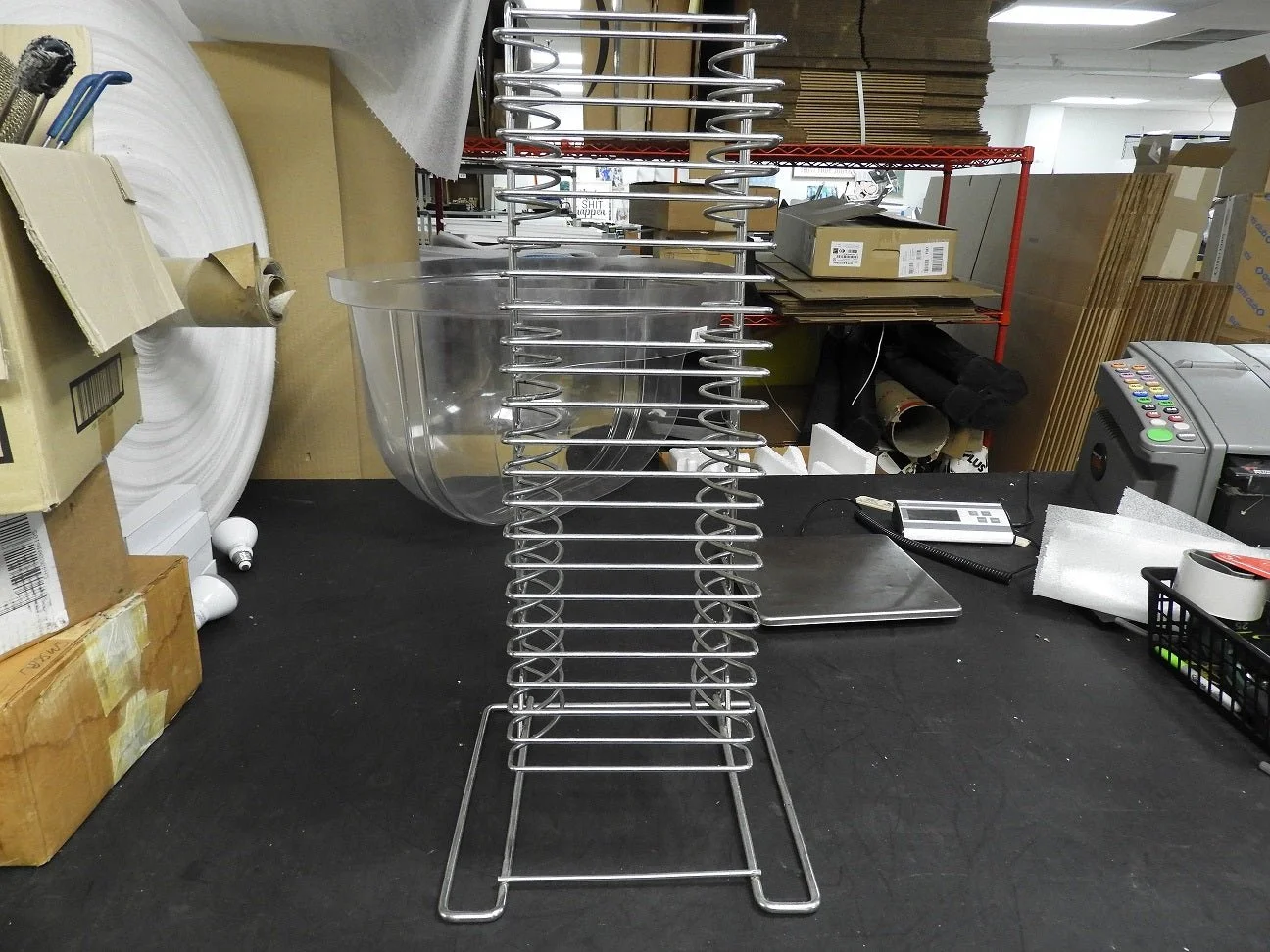 Used American Metalcraft Used American Metalcraft 19024 24 Slot Metal Pizza Pan Rack Pizza Equipment Illinois US | Falcon Restaurant Supply #1376609