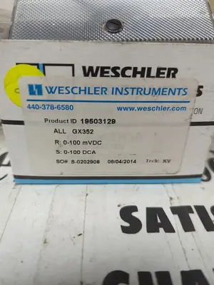 New | in-Stock WESCHLER 19574431 Meters - Misc | Surplus Asset Holdings #1206834