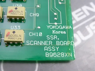 Yokogawa B9628XN Scanner Board Used