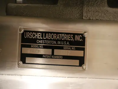 Used URSCHEL 3600F Commercial Food Processors Illinois US | M&M Equipment Corp. #1377301