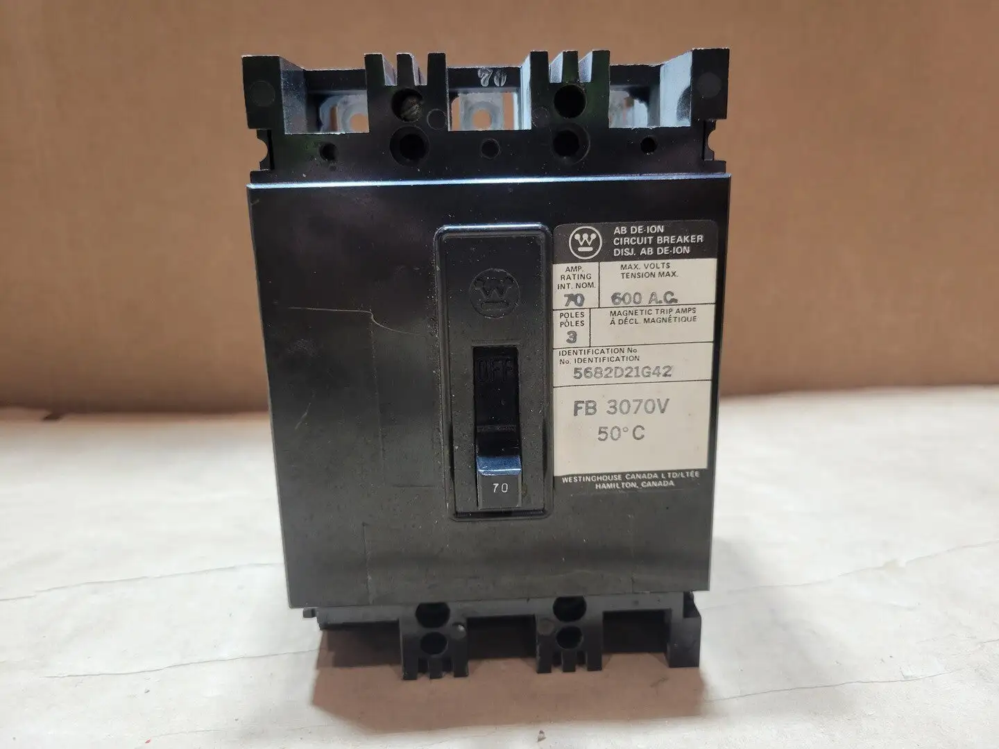 USED WESTINGHOUSE FB3070V