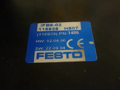 USED FESTO IFB8-02