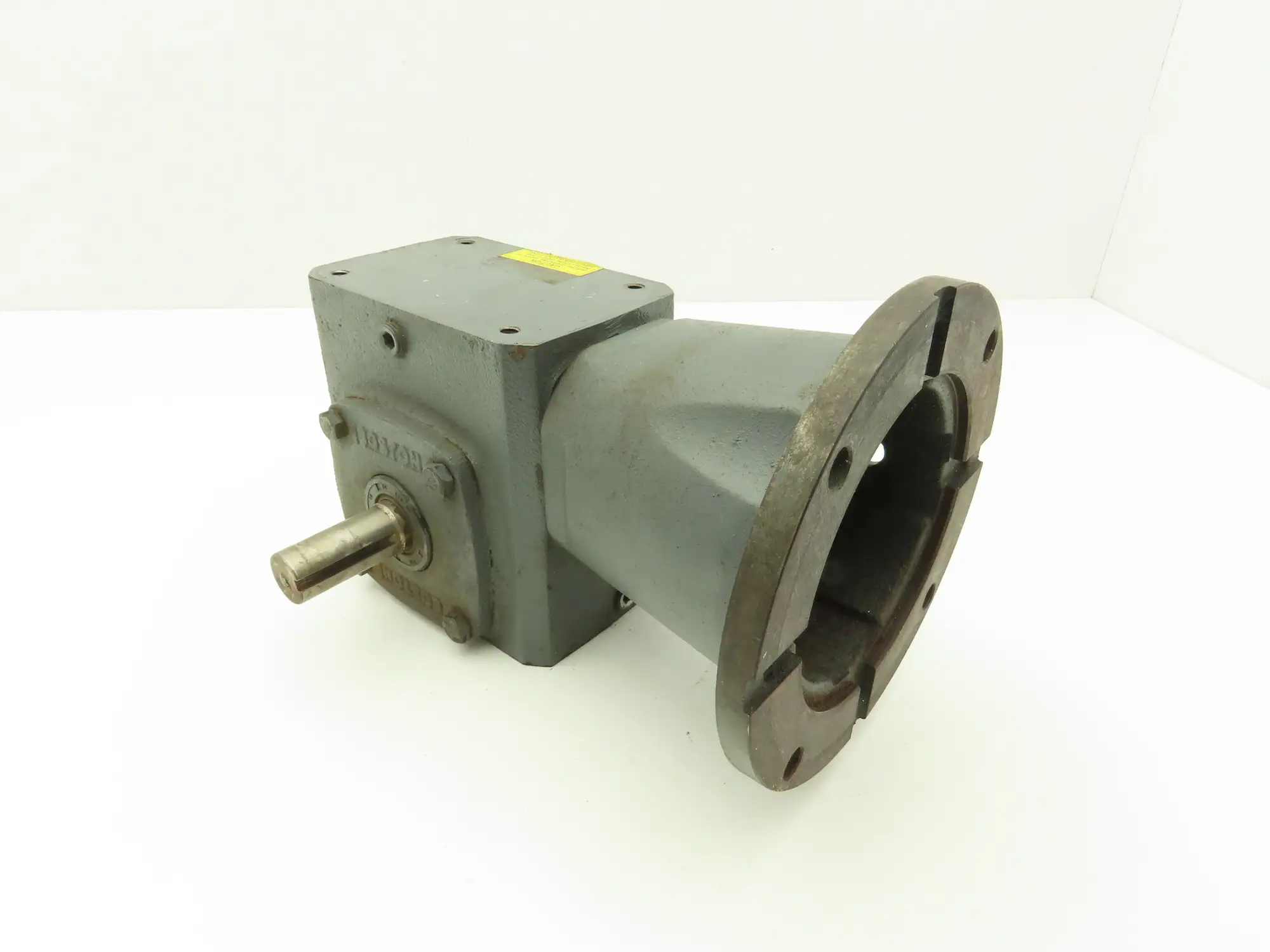 Boston Gear RF718-15 B5 G Worm Gearbox 15:1 Reducer 0.91Hp 117rpm 56C LH Output