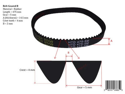USED PRO-FILL INC BELT-GEARED A (400MM)