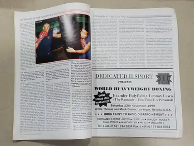 USED BOXING MONTHLY OCTOBER 1999