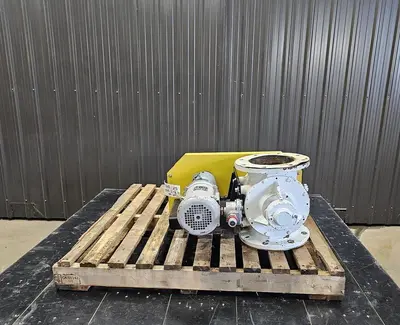 🔴 Heading to Auction May 27 - Used Semco Rotary Air Lock Valve, 8" X 8"