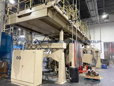 Kautex Single 50 LB Blow Molder