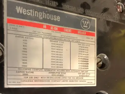 USED WESTINGHOUSE PA32000F