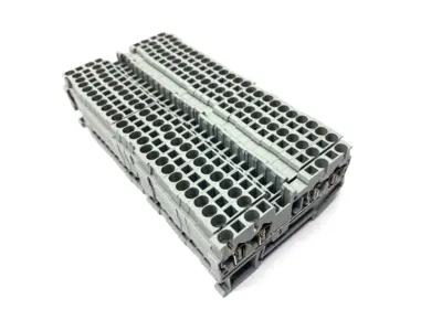 Used Phoenix Contact Feed-Through Terminal Block ST 2,5-QUATTRO LOT OF 26 Terminal Blocks Michigan US | Maverick Industrial Sales #1389723