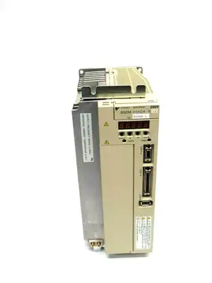 Used YASKAWA AC SERVO AMPLIFIER 12 AMP 3 PHASE 200-240VAC Servo Controller Parts | Maverick Industrial Sales #1107401