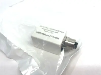 New | in-Stock Mencom Ethernet, Receptacle, M12 4 Pole D-Coded Female to RJ45 Electrical Fittings Michigan US | Maverick Industrial Sales #1395140