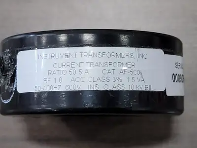 USED 2006 INSTRUMENT TRANSFORMERS, INC. AF-500