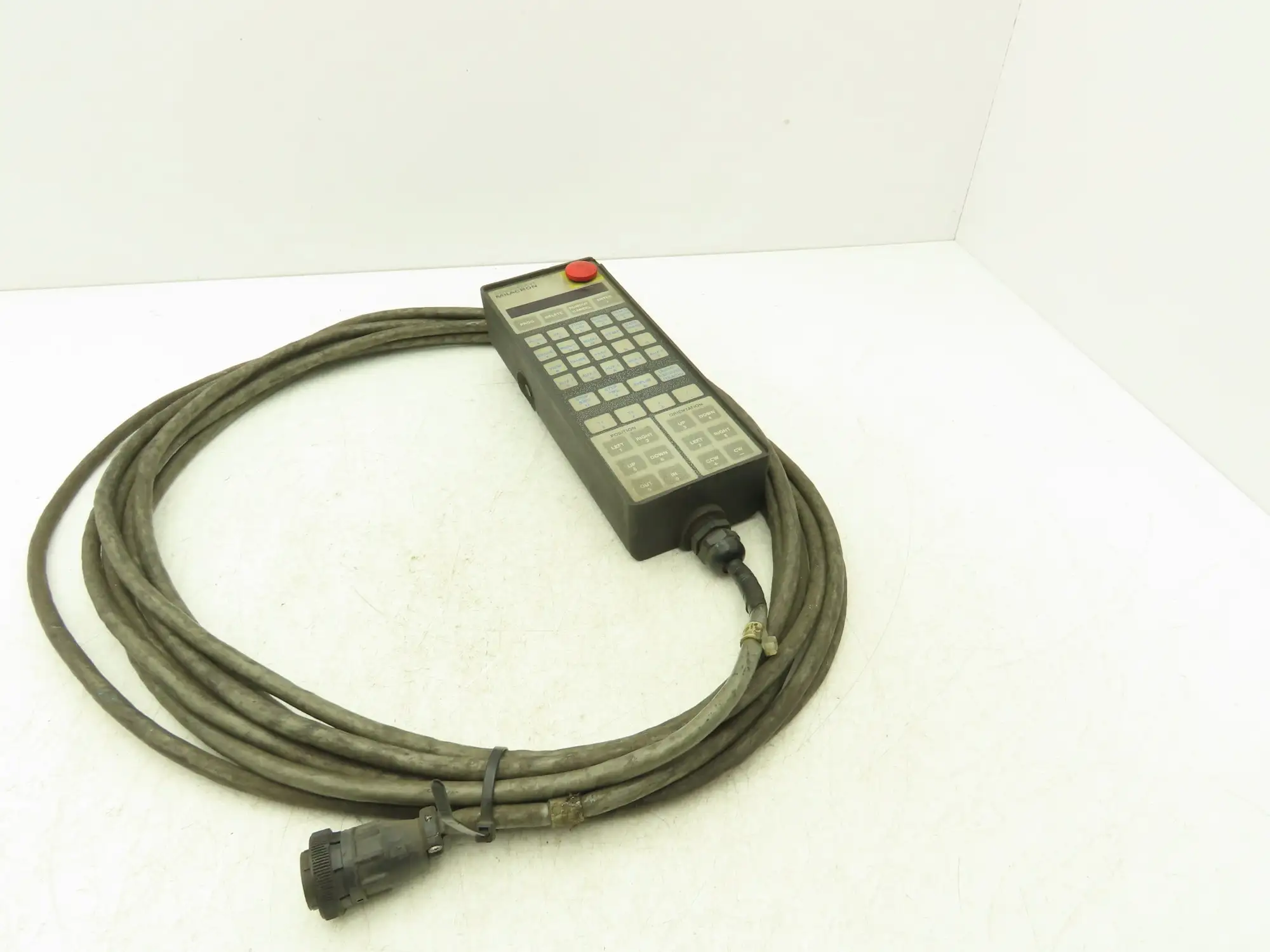 Cincinnati Milacron 3-424-1993A CNC HMI Teach Pendant Operator Control 20' Cord