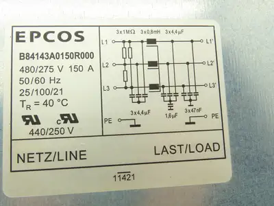 Used EPCOS _UNKNOWN_ Miscellaneous MRO | Arrow Industrial #652209