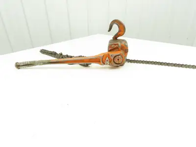 Yale AG2 Pull Lift Chain Hoist Come A Long #50 Roller Chain 5' Length to Hook