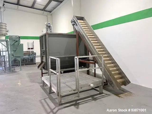 Used Cleaning and Sizing Herb Processing Line