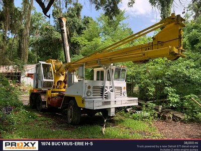 Used 1974 BUCYRUS-ERIE H-5 Truck-Mounted Cranes Florida US | Proxy Equipment #1377790