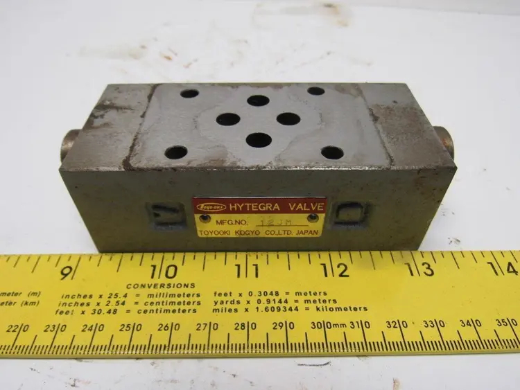 Used TOYO-OKI HYTEGRA _UNKNOWN_ Valves/Fittings | Arrow Industrial #625233