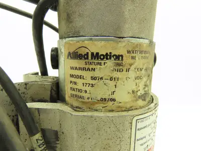 Miller/Stature 5076-011 Welder Wire Motor Feeder 115VDC