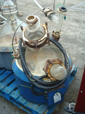 100L QVF Glass Hemispherical Vessel VS 100/P1L