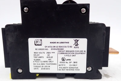 NEW CBI QY-4(13)-DM-U2-50A/0.5A-T2/B2