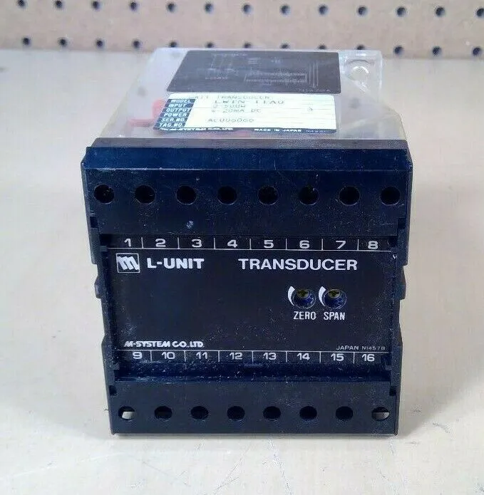 Used M-System _UNKNOWN_ Transducers South Carolina US | Palmetto Automation #1166473