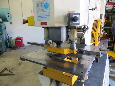 185 Ton Geka Hydraulic Ironworker Model 165S