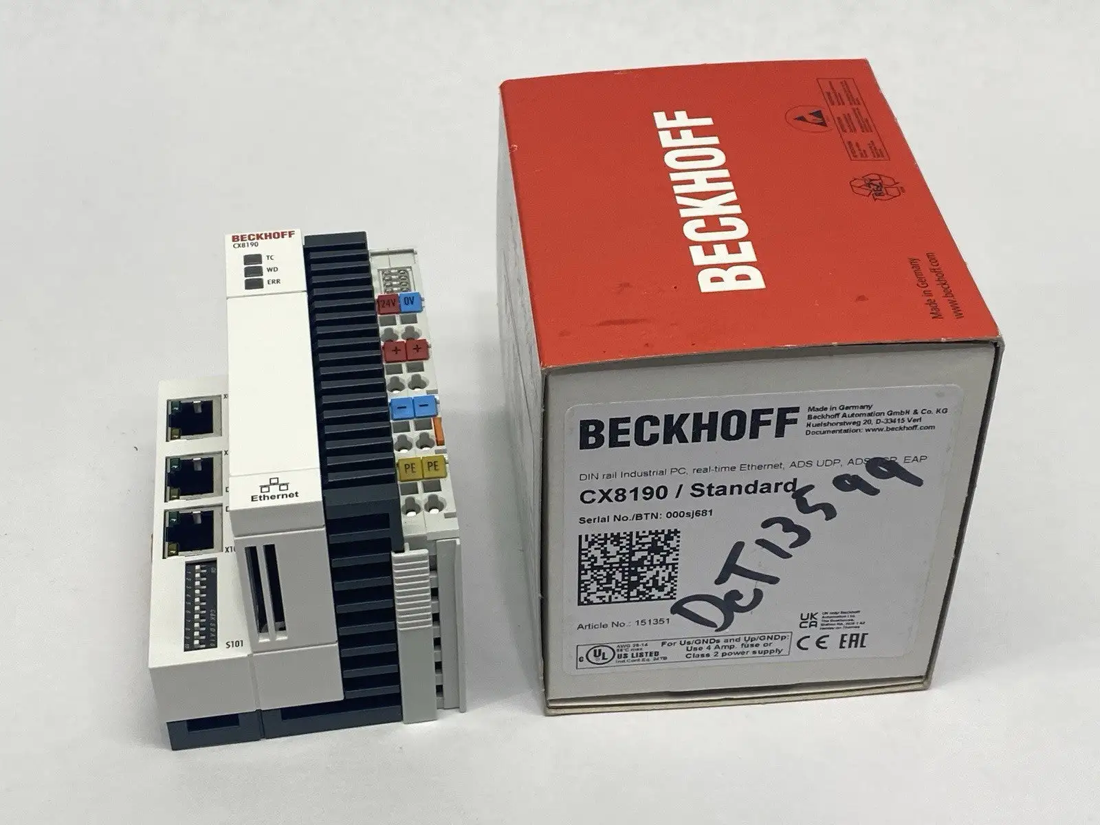 USED BECKHOFF CX8190