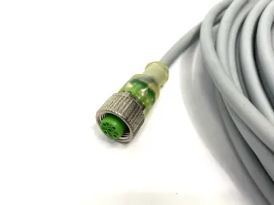Murrelektronik 7000-12231-2241000 Single-Ended Cable M12 F Connector CUT TO 9m - Used