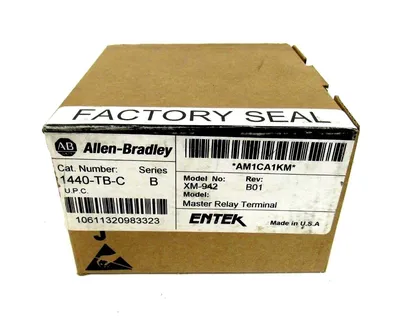 NEW ALLEN BRADLEY 1440-TB-C MASTER RELAY TERMINAL XM-942 SERIES B 1440TBC