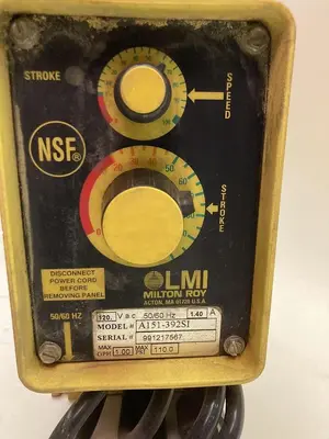 Used LMI MILTON A151-392SI Pumps (Metering) Ohio US | Surplus Asset Holdings #1226171