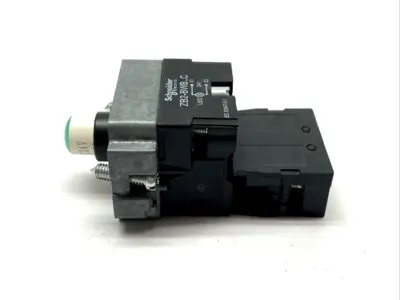 USED SCHNEIDER ELECTRIC METAL SERIES GUSHBUTTON BASE